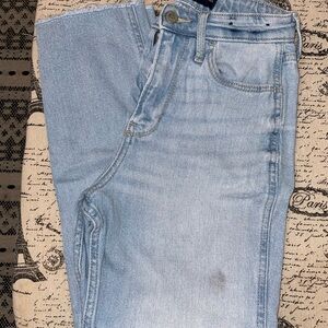 Hollister Light Blue Straight Leg Jeans